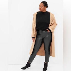 GAP faux leather pants